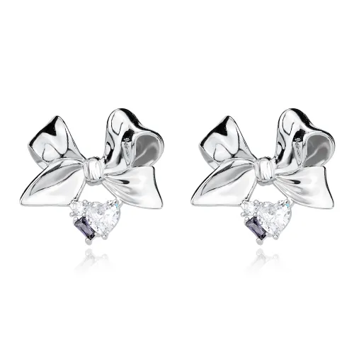 CLARKIA FLOWER Серьги-гвоздики из меди женские