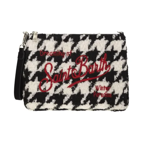 MC2 SAINT BARTHELEMY Шерсть с Полиэстер Одно плечо Через плечо Клатч Женские Черный