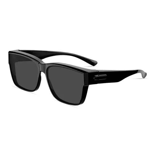 Wood Premium TR Памятный пластик Квадратные Солнцезащитные очки Унисекс