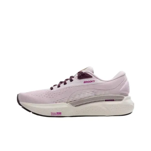 Brooks Adrenaline GTS Slip-resistant Abrasion-resistant Low Top Casual Running Shoes Women's Pink Purple
