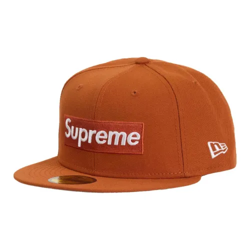 Supreme x New Era Кепки Унисекс Оранжевый