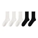 5 пар (3 белых + 2 черных)