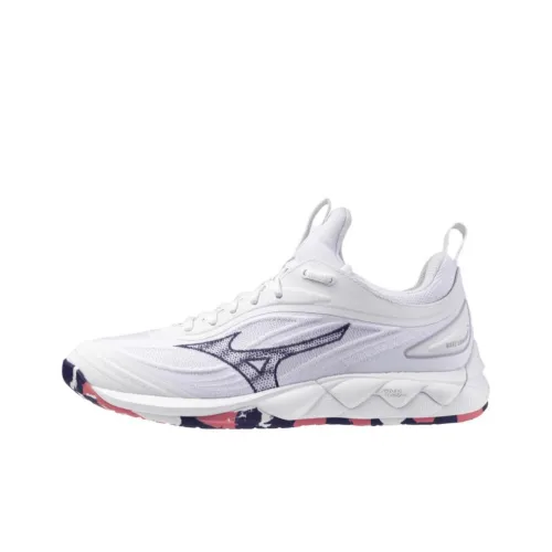 Кроссовки Mizuno для тренировок, низкий топ, белые, женские
