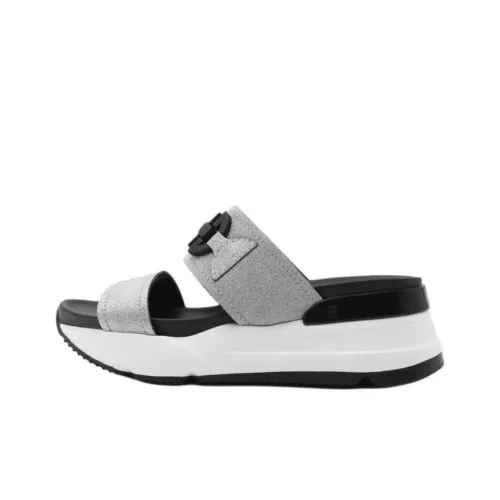 RUCOLINE R Evolve Слипоны 6 см Женские Серебряные