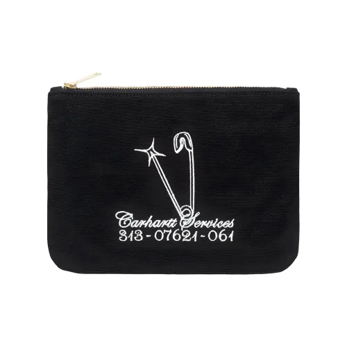 Carhartt WIP Хлопок Кошелек Стандартный Унисекс Черный Белый