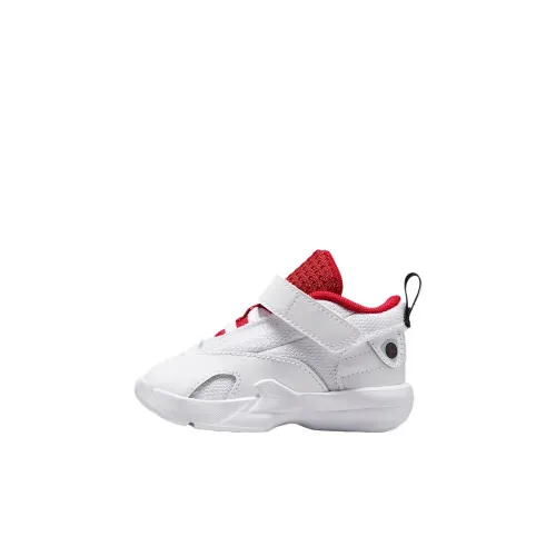Jordan Max Aura 6 Дышащий Теплоизоляционный MID Топ Обувь для малышей Белый Infant And Toddler