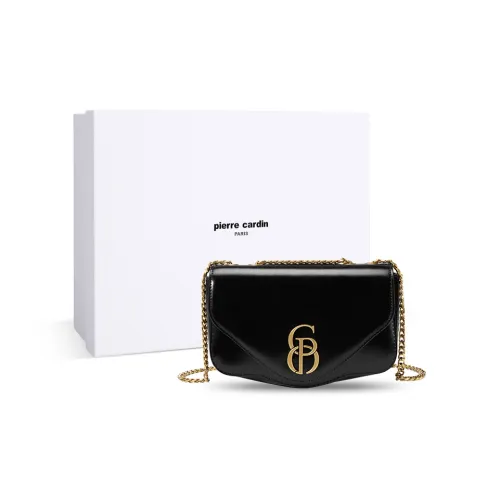 PIERRE CARDIN Сумка через плечо из коровьей кожи женская черная