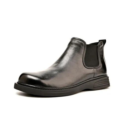 LEYGMENLG Короткий Челси 3 см Мужской Черный