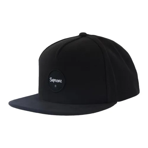 Supreme 100% хлопок Twill Кепки Мужские Черные