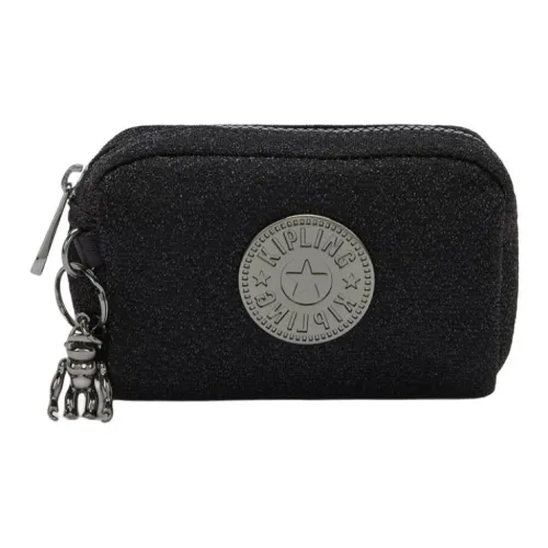 Kipling Полиэстер Клатч Маленький Женский Черный