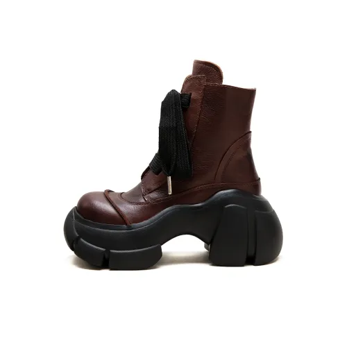 MATA Короткий Мартин Ботинок 8 см Женский