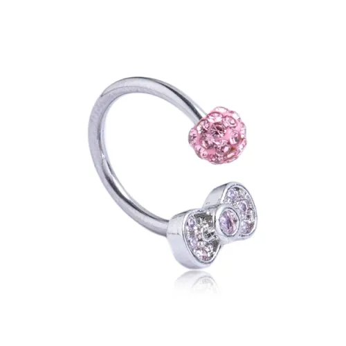 KwOnline Титановые и стальные серьги-гвоздики для женщин