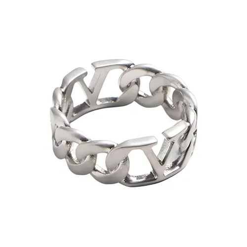 Valentino Металл Кольца Мужской Серебряный