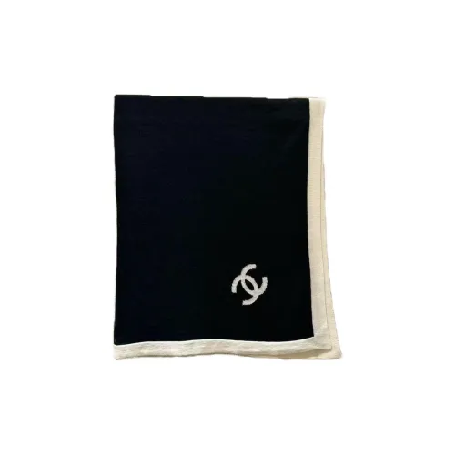 CHANEL Шерсть Шелковые шарфы Унисекс