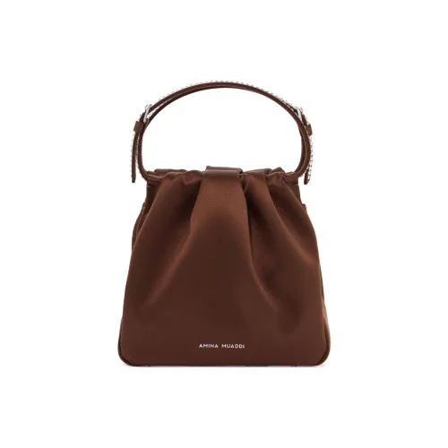 AMINA MUADDI Латунь Сумка Женская Коричневая