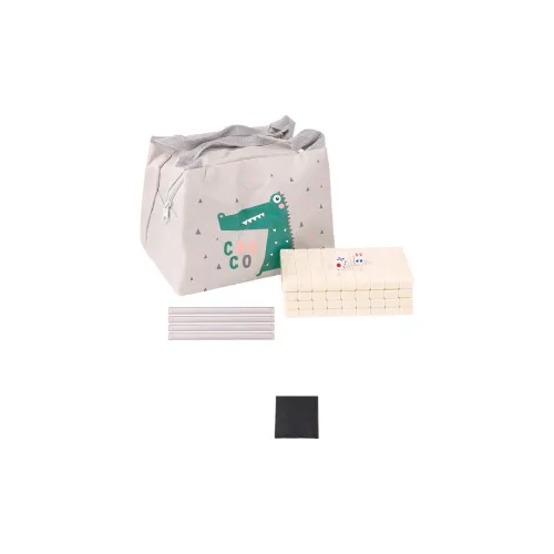 ZIHU Мини Размер 24 Айвори Белый Ручная Работа Мини Sparrow Tiles Дорожный Маджонг