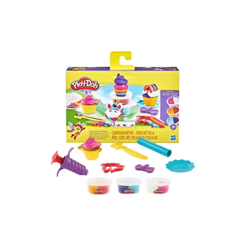 Играть Doh Единорог Dessert Набор Safe Wa Неотравляющий Пластилин Формовочный Набор Игрушки