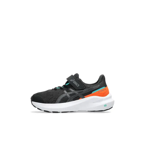Asics GT 1000 13 Устойчивый к истиранию Низкий Топ KIDS Lifestyle Shoes Черный Угольный Детский