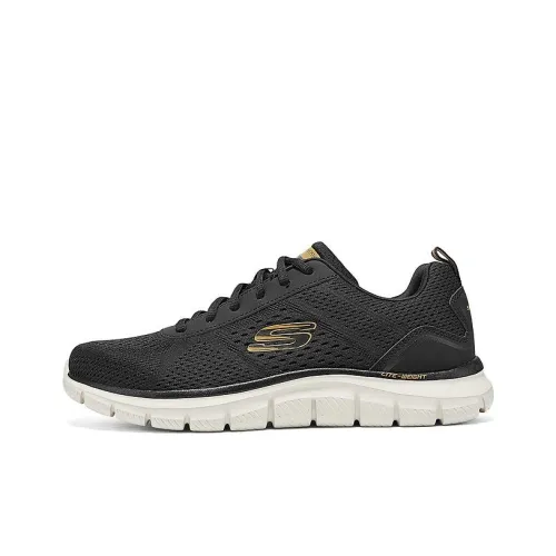 SKECHERS SPORT MENS Кэжуал Низкий Топ Черный Мужской