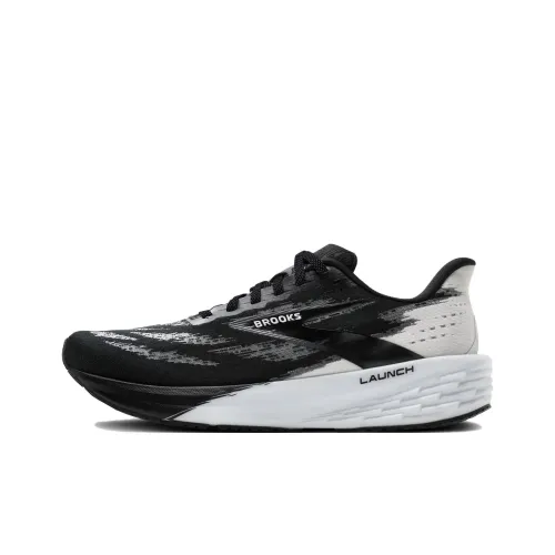 Brooks Беговые кроссовки Low Top Черный/Белый Мужской