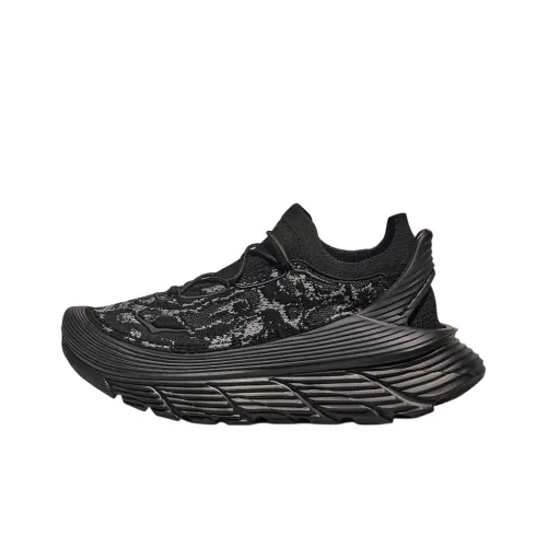 HOKA ONE ONE Restore Chukka Беговые кроссовки Низкий топ Черный Унисекс