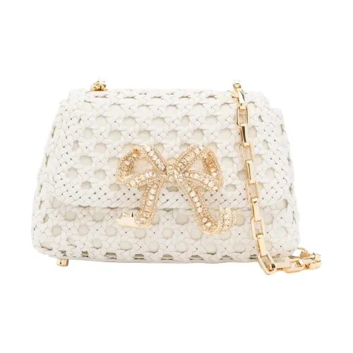 Self Портрет Коровья кожа Сумка через плечо Женская Сливовый