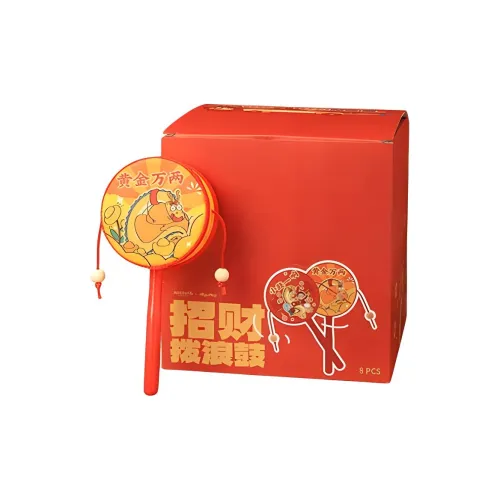 Cool Fun x My Dad Was A Dragon Волна Ударная Шейкерная Барабанная Игрушка Овчина Рычалка Деревянные Игрушки