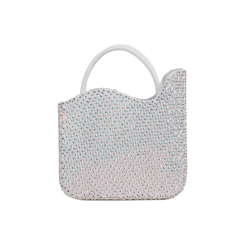 Le Silla Satin Сумка Маленькая Женская Белая