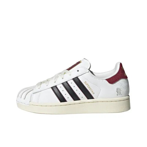 Adidas Originals Superstar 2 Low Топ Детский Скейтбординг Белый Черный Красный