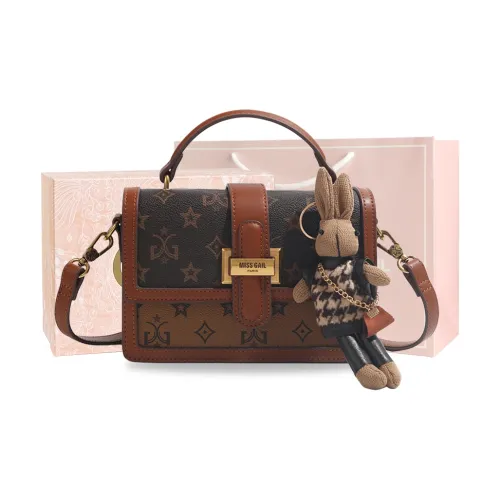 MISS GAIL Синтетическая кожа Сумка Стандартная Женская Коричневая