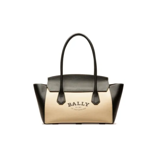 BALLY Коровья кожа Тоут Сумка Сумка для покупок Сумка на плечо Женская Бежевая