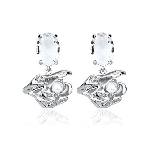 CLARKIA FLOWER Серьги-гвоздики из меди женские