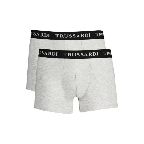 TRUSSARDI 2 упаковки серые мужские боксер-шорты