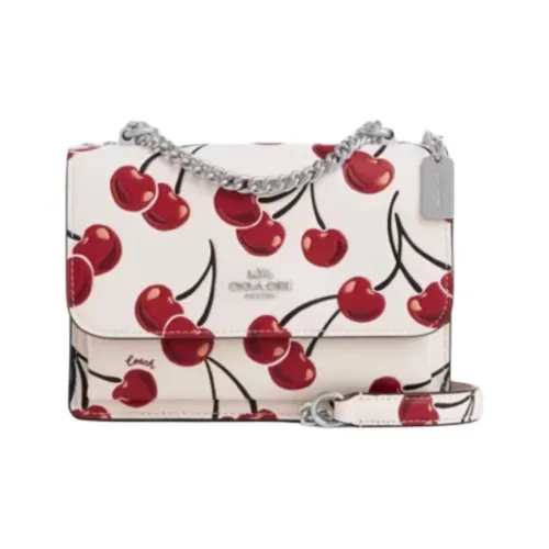 COACH Коровья кожа Сумка через плечо Маленькая Женская Белая