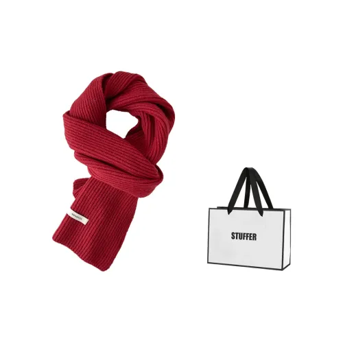 STUFFER Wool Knit Шарфы Унисекс
