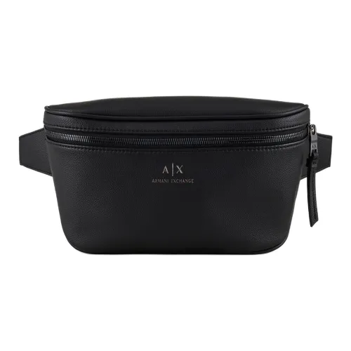 ARMANI EXCHANGEAE Полиуретан Одно плечо Через плечо Бананка Обычный Мужской Черный