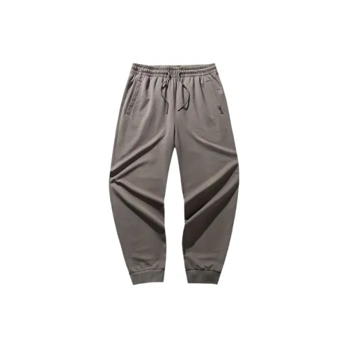 CHAOJIANTA Вязаные тренировочные брюки мужские Majestic серого цвета