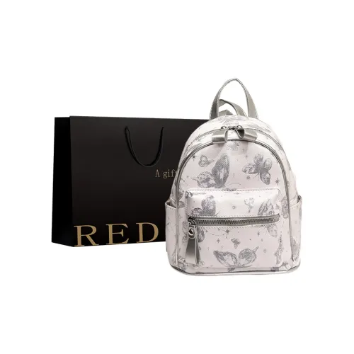 REDOO ПУ (полиуретан) Рюкзак Женские Ромб Узор Синий Ромб Узор Бежевый Желтый Бабочка Серебряный Бабочка Розовый