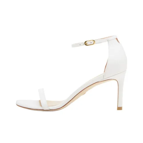 Stuart Weitzman SW Amelina 75 One Ремень Сандалии Женские Белые