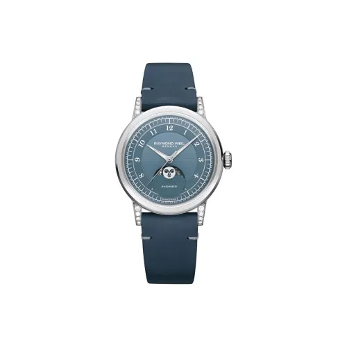Raymond Weil Автоматический Механический Механизм Мужские Часы 35 мм Синий