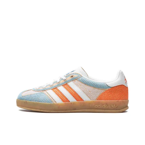 SEAN WOTHERSPOON x adidas originals GAZELLE INDOOR Низкие Кроссовки для скейтбординга Мужские Оранжевые Синие Розовые