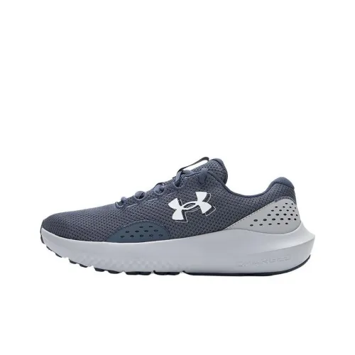 Under Armour Surge 4 Дышащий и Износостойкий Низкий Топ Повседневная Беговая Обувь Мужская Серый