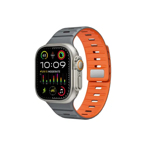 SOOPSORI Часы Полоска Apple Совместимость Силиконовый Материал