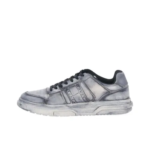 Tommy Hilfiger Кроссовки Устойчивые к истиранию Низкий Топ Повседневная обувь Мужская Серый