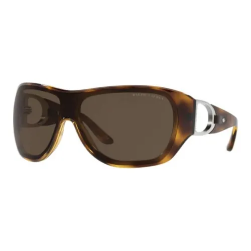 Ralph Lauren Пластик Квадратные Солнцезащитные очки Женские Черепаховый