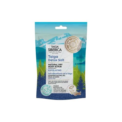 NATURA SIBERICA Taiga SALT Натуральный Скраб 250г Отшелушивающее Очищение