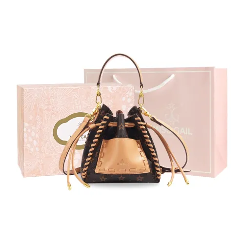 MISS GAIL Сумка из синтетической кожи сумка через плечо сумка через плечо стандартная женская цветочный абрикос