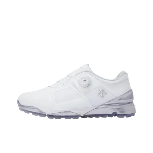 DESCENTE CONDOR BOA Противоскользящая Устойчивая к истиранию Низкий Топ Обувь для гольфа Унисекс Белый