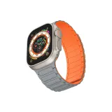 Серо-оранжевый