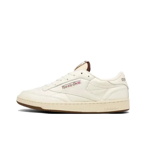 Reebok CLUB C 85 Low Топ Скейтборд Кроссовки Мужские Белые
